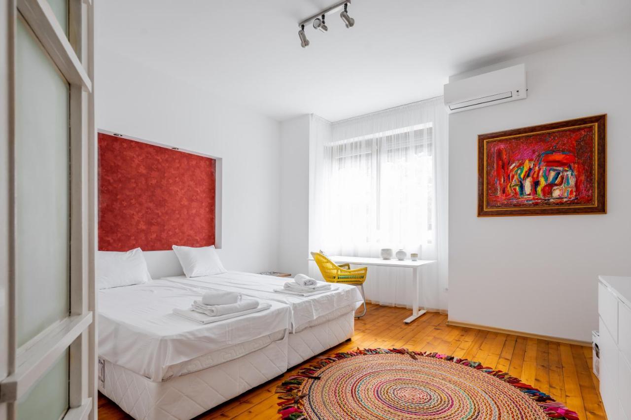 דירות Sofia'S Vintage Gem: Spacious 2Bd Flat On Solunska מראה חיצוני תמונה