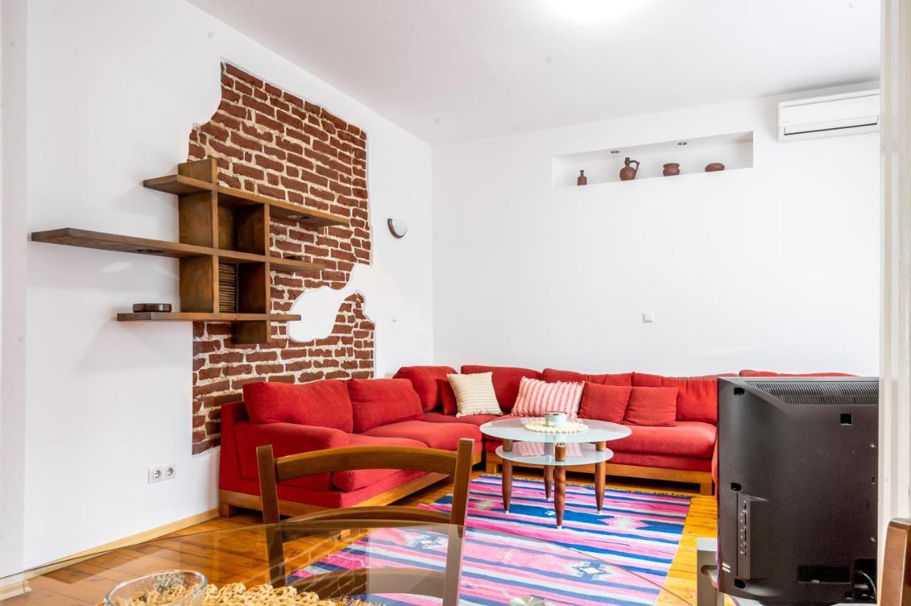 דירות Sofia'S Vintage Gem: Spacious 2Bd Flat On Solunska מראה חיצוני תמונה